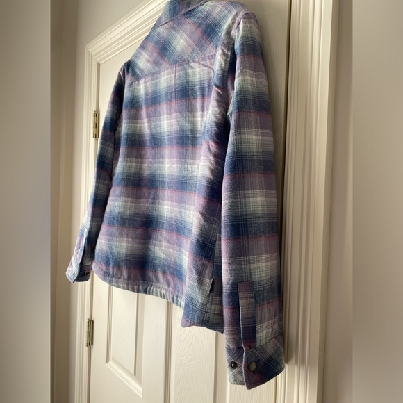 FREE COUNTRY PLAID SHERPA JACKET | M - Picture 7 of 7